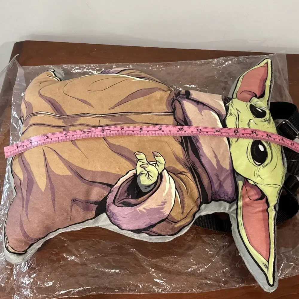The Child Star Wars Baby Yoda Grogu Mandalorian 3D Plush Backpack Bag Cosplay